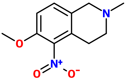 (image for) MC011911 6-Methoxy-2-methyl-5-nitro-3,4-dihydro-1H-isoquinoline